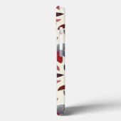 Floral achtergrond 2 Case-Mate iPhone case (Achterkant / Links)