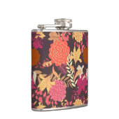 Floral achtergrond 2 heupfles (Rechts)