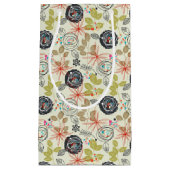 Floral achtergrond 2 klein cadeauzakje (Voorkant)