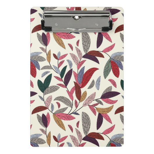 Floral achtergrond 2 mini klembord (Voorkant)