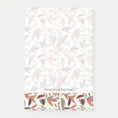 Floral achtergrond 2 post-it® notes (Voorkant)