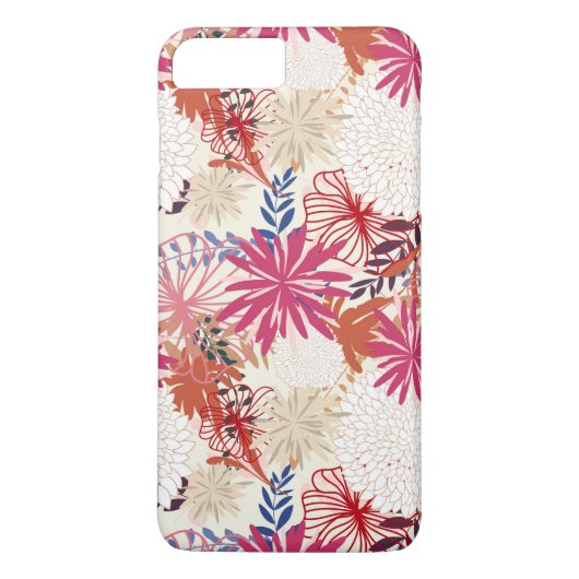 Floral achtergrond 3 Case-Mate iPhone case (Achterkant)