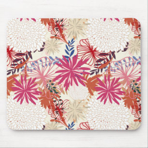 Floral achtergrond 3 muismat