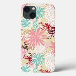Floral achtergrond 4 iPhone 13 hoesje