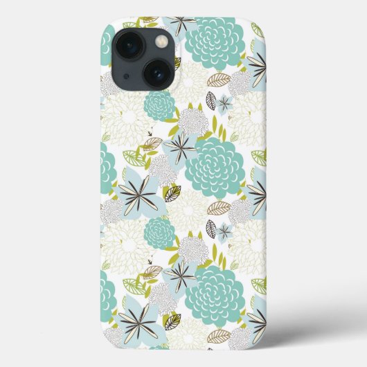 Floral achtergrond 5 Case-Mate iPhone case (Achterkant)