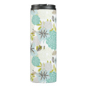 Floral achtergrond 5 thermosbeker (Achterkant)