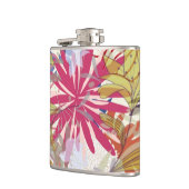 Floral achtergrond 6 heupfles (Links)