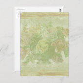  Floral achtergrond Briefkaart (Voorkant / Achterkant)