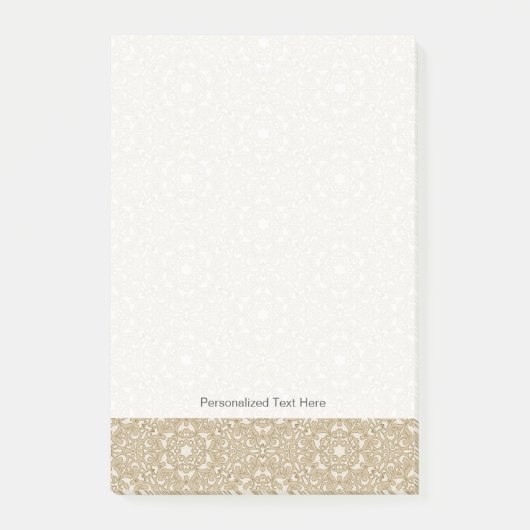 Floral achtergrond post-it® notes (Voorkant)
