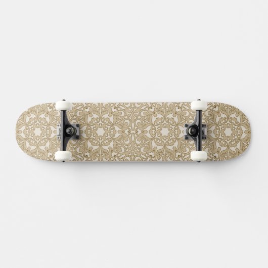 Floral achtergrond skateboard (Horizontaal)