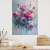 Floral Acryl Wall Art Print (Keuken)