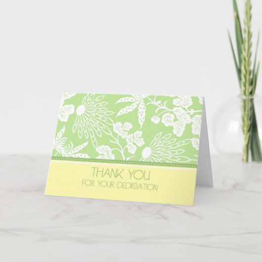 Floral Administrative Professionals Day Kaart (Voorkant)