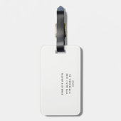 Floral Adventure wacht Bagagelabel (Achterkant verticaal)