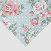 Floral  afdrukken tissuepapier (Detail)