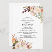 Floral Afstuderen 2025 Botanisch Afstudeerder Part Kaart (Voorkant / Achterkant)