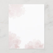 Floral Afstuderen 2025 Uitnodiging (Achterkant)