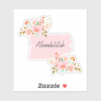 Floral Alhamdulillah Sticker