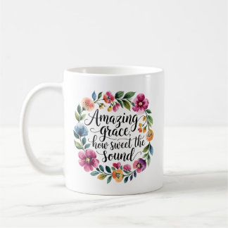 Floral Amazing Grace Koffiemok