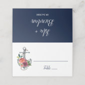 Floral Anchor | Autumn Wedding (Buitenkant ongevouwen)