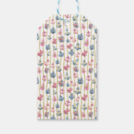 Floral Anchor Gift Label Cadeaulabel