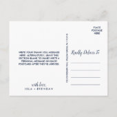 Floral Anchor | Summer Bedankt Briefkaart (Achterkant)