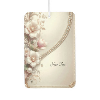 Floral and Pearl Embellishments Air Freshener Luchtverfrisser