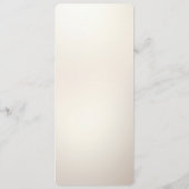 Floral and Pearl Embellishments Menu (Dos)