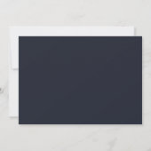 Floral Anemone Greenery redt de datum Save The Date (Achterkant)
