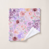 Floral anglais Tea Garden Pastel Towel (Gant de toilette)
