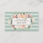 Floral antique | Référence de la bande de mesure (Devant)