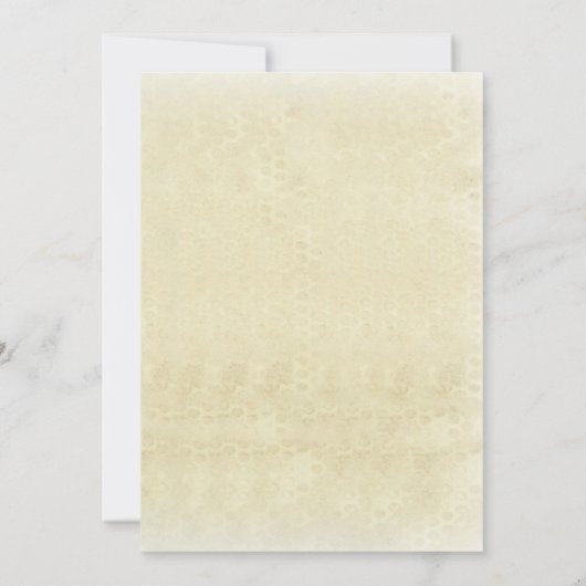 Floral Antlers Boho Invitations de mariage rustiqu (Dos)