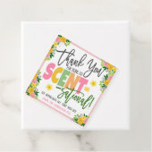 Floral Appreciation Gift Label (In situ)