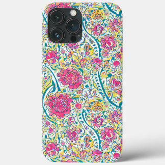Floral Arabic Pattern iPhone 13 Pro Max Hoesje