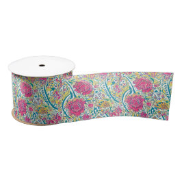 Floral Arabic Pattern Ribbon Lint
