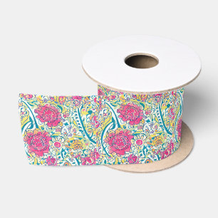 Floral Arabic Pattern Ribbon Lint