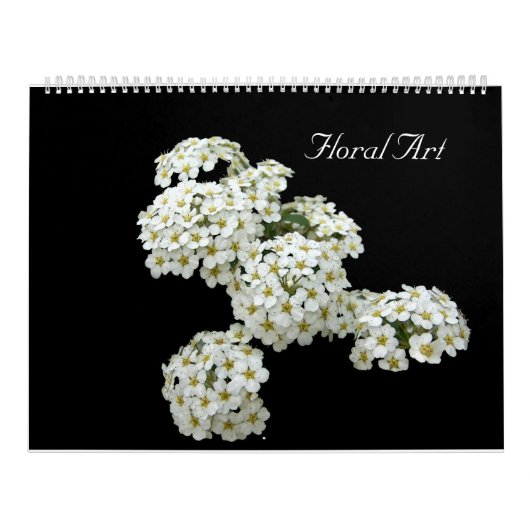 Floral Art. 12 Maandrooster Kalender (Hoes)