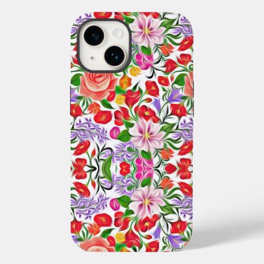 Floral Art Case-Mate iPhone Case (Achterkant)