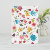 Floral Art Kaart (Staand voorkant)