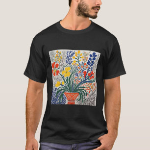 Floral Art Matisse geïnspireerd T-shirt