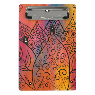 Floral Art Mini Klembord