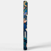 Floral Art Nouveau Inspired Case-Mate iPhone Case (Achterkant / Rechts)