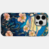 Floral Art Nouveau Inspired Case-Mate iPhone Case (Achterkant (horizontaal))
