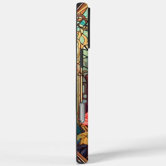 Floral Art Nouveau Inspired Case-Mate iPhone Case (Achterkant / Rechts)