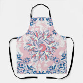 Floral Art, Rangoli Graphic, Helderheid Schort (Voorkant)