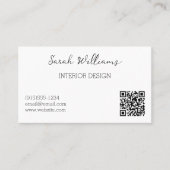  Floral Artistic Visitekaartje (Voorkant)