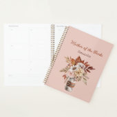 Floral Automne Couleurs d'automne Mère de mariée M (Devant avec enveloppe)