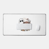 Floral Automne Highland Cow Ghost (Clavier et souris)