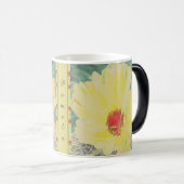 Floral avec nom Mug (Devant droit)
