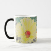 Floral avec nom Mug (Gauche)
