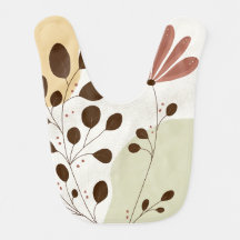 Floral Baby Bib